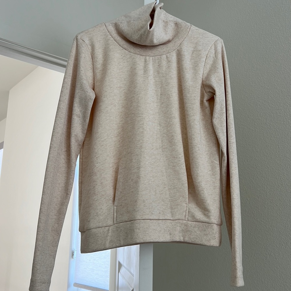 Alo Yoga cowl neck sweater